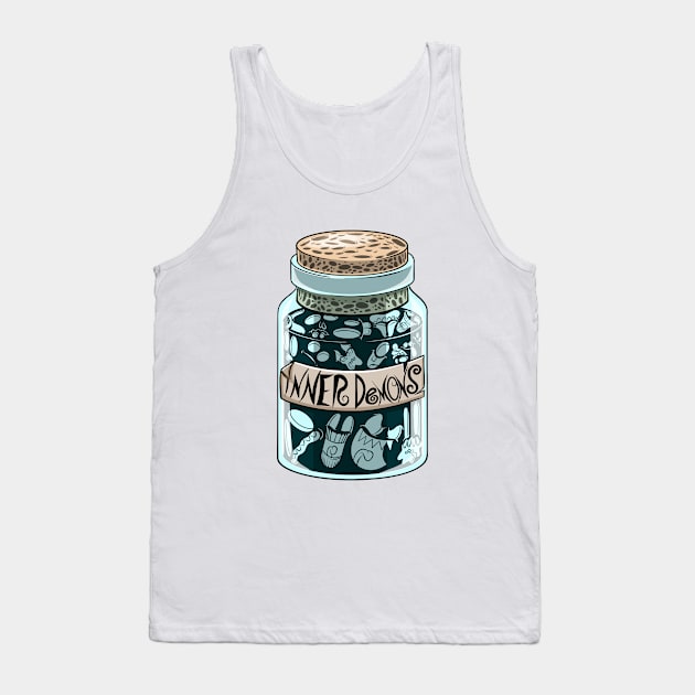 I Trapped My Inner Demons Tank Top by chrisnazario